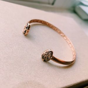 Kendra Scott Rose Gold Drusy stone cuff